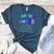 Teacher Shark Don't Stress Do Your Best Forget The Rest Women's Heather T-Shirt Heather Deep Teal