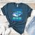 Teacher Shark Do Your Work Women's Heather T-Shirt Heather Deep Teal