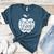 Teacher Of Tiny Humans Preschool Kindergarten Teacher Women's Heather T-Shirt Heather Deep Teal
