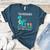 Teachersaurus Like A Normal Teacher But More Awesome Women's Heather T-Shirt Heather Deep Teal