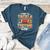 Test Day State Football Tackle Testing Day Sports Teacher Women's Heather T-Shirt Heather Deep Teal