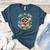 Weird Teachers Build Character Raccoon Colourful Floral Women's Heather T-Shirt Heather Deep Teal Weird Teachers Build Character Raccoon Colourful Floral Women's Heather T-Shirt Heather Deep Teal