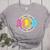 ABCD Kindergarten Rocks Back To School Teachers Students Women's Heather T-Shirt Athletic Heather