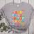 Alphabet A-Z ABC Kids Back To School Pre K Teachers Women's Heather T-Shirt Athletic Heather
