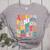 Alphabet Hi Back To School ABC Pre K Kindergarten Teacher Women's Heather T-Shirt Athletic Heather Alphabet Hi Back To School ABC Pre K Kindergarten Teacher Women's Heather T-Shirt Athletic Heather