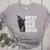 Best Dog Dad Ever Boston Terrier Dog Lover For Dad Men Women Girls Kids Women's Heather T-Shirt Athletic Heather