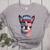 Boston Terrier 4th Of July US Merica Bostie Dog Patriotic For Men Women Kids Women's Heather T-Shirt Athletic Heather
