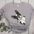 Boston Terrier Bostie Dog Kids Men Women's Heather T-Shirt Athletic Heather