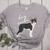 Boston Terrier Dog Mom Woman Women Women's Heather T-Shirt Athletic Heather
