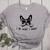 Boston Terrier Dog Owner I Do What I Want Pet Women's Heather T-Shirt Athletic Heather