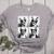 Boston Terrier Dogs With Sunglasses Photo Pets Meme Women's Heather T-Shirt Athletic Heather