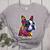 Boston Terrier Floral Vintage Dog Mom Distressed Men Women Kids Women's Heather T-Shirt Athletic Heather