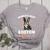 Boston Terrier Groovy World's Best Boston Mom Women's Heather T-Shirt Athletic Heather