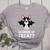 Boston Terrier Halloween Shirt Did Someone Say Treat Women's Heather T-Shirt Athletic Heather