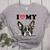 Boston Terrier I Heart My Dog Dog Lover Women's Heather T-Shirt Athletic Heather