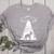 Boston Terrier Mom Dad Dog Alien UFO For Men Women Women's Heather T-Shirt Athletic Heather