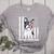 Boston Terrier Papa Cool Dog Lover USA American Flag Men Women Women's Heather T-Shirt Athletic Heather