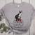 Boston Terrier Riding Bicycle Cute Bostie Biker Raglan Baseball Tee Women's Heather T-Shirt Athletic Heather