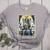 Boston Terrier Tarot Card Dog Women's Heather T-Shirt Athletic Heather
