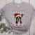 Boston Terrier Ugly Christmas Sweater Xmas For Adults Kids Women's Heather T-Shirt Athletic Heather