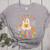 You Can't Scare Me I Teach 1st Grade Teacher Halloween Ghost Women's Heather T-Shirt Athletic Heather