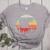 Catch Some Rays Vintage Retro Grizzly Bear Women's Heather T-Shirt Athletic Heather