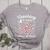Christmas Candy Cane Work Of Heart Fourth 4th Grade Teacher Women's Heather T-Shirt Athletic Heather