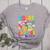 Color The World With Kindness Teachers Back To School Women's Heather T-Shirt Athletic Heather Color The World With Kindness Teachers Back To School Women's Heather T-Shirt Athletic Heather
