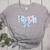 Coquette Bow Teach Teacher Happy First Day Back To School Women's Heather T-Shirt Athletic Heather