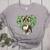 Cute Boston Terrier Shamrock St Patrick's Day Dog Lover Men Women Kids Women's Heather T-Shirt Athletic Heather