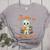 Cute Halloween Teacher Librarian Mummy Reading Books Women's Heather T-Shirt Athletic Heather