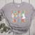 Cute Inclusion Isn't Scary Teacher Skeleton Ghost Halloween Women's Heather T-Shirt Athletic Heather