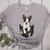 Dog Lovers Boston Terrier In Pocket Dog Face For Men Women Kids Women's Heather T-Shirt Athletic Heather