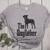 The Dogfather Boston Terrier Dog Funny Dog Gift T-Shirt For Men Women Girls Kids Women's Heather T-Shirt Athletic Heather