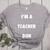 Easy Halloween Teacher Costume Shirt For Men Women Kids Women's Heather T-Shirt Athletic Heather