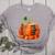 Fall Book Autumn Reading Teacher Halloween Pumpkin Season Women's Heather T-Shirt Athletic Heather