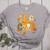 Fall Teacher Pumpkin Coquette Bow Autumn Classroom Women's Heather T-Shirt Athletic Heather