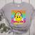 Field Trip Squad Groovy Field Day Smile Face Teacher Tie Dye Women's Heather T-Shirt Athletic Heather
