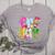 Fri-Yay Happy Friday Weekend Teacher Back To School Women's Heather T-Shirt Athletic Heather