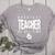 Greatest Teacher Of All Time Teachers Day 1 Teacher Goat Women's Heather T-Shirt Athletic Heather