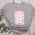 Happy Dot Day Bow Coquette For Teacher Girls Women's Heather T-Shirt Athletic Heather Happy Dot Day Bow Coquette For Teacher Girls Women's Heather T-Shirt Athletic Heather