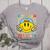 Happy To See Your Face Hippie Smile Back To School Teachers Women's Heather T-Shirt Athletic Heather Happy To See Your Face Hippie Smile Back To School Teachers Women's Heather T-Shirt Athletic Heather