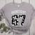 Haunted By 6 7 67 Six Seven Halloween Teacher Mom Women's Heather T-Shirt Athletic Heather
