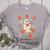 Haunted By 67 Boo Ghost Teacher 6 7 Halloween Costume Women's Heather T-Shirt Athletic Heather