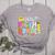 Hello Fifth Grade Team 5th Grade Back To School Teacher Kids Women's Heather T-Shirt Athletic Heather