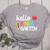 Hello Kindergarten Team Kinder Back To School Teacher Kids Women's Heather T-Shirt Athletic Heather