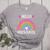 Hello Preschool Teacher Student Girls Rainbow Back To School Women's Heather T-Shirt Athletic Heather