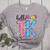 Hello TK Transitional Kindergarten Back To School Teacher Women's Heather T-Shirt Athletic Heather