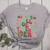 In My Holly Xmas Jolly Teacher Era Teacher Vibes Christmas For Men Women Kids Women's Heather T-Shirt Athletic Heather