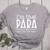 I'm That Para They Told You Abou Paraprofessional Teacher Women's Heather T-Shirt Athletic Heather I'm That Para They Told You Abou Paraprofessional Teacher Women's Heather T-Shirt Athletic Heather